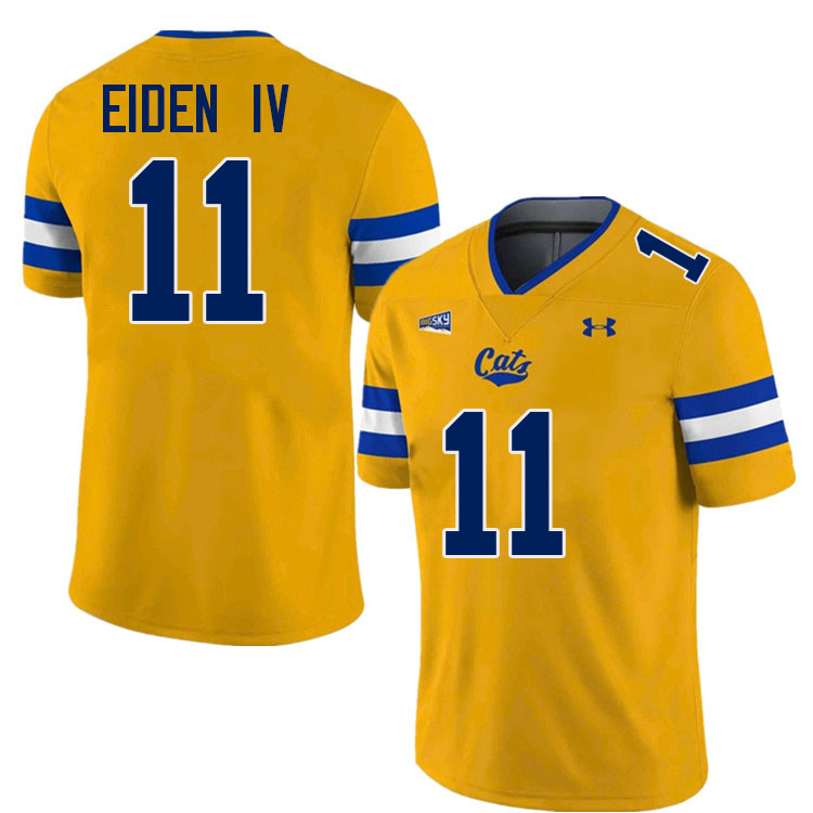 #11 Kenneth Eiden IV Montana State Bobcats Jerseys Football Uniforms Stitched-Navy #11 Kenneth Eiden IV Montana State Bobcats Jerseys Football Uniforms Stitched-Navy